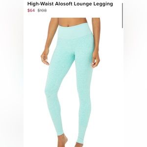 Alo Alosoft Lounge Legging NWOT